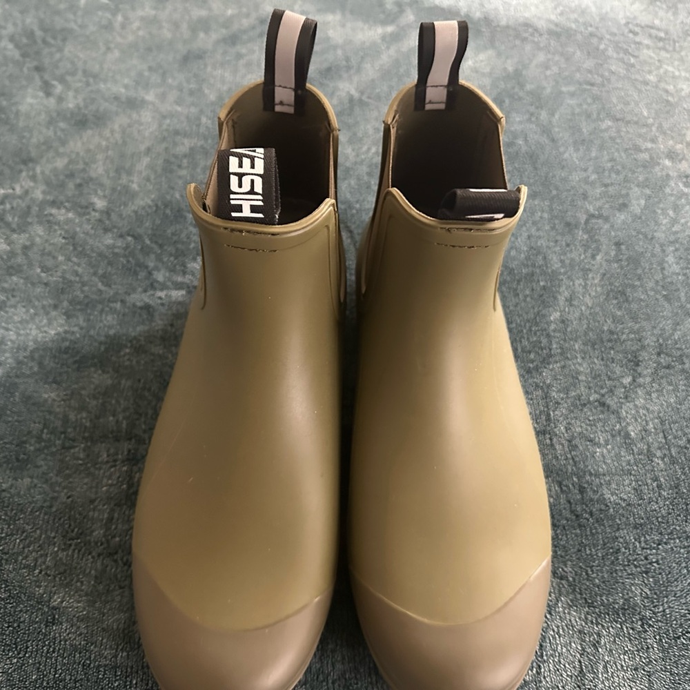HISEA Green Size 10 Women’s Ankle Boots